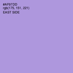 #AF97DD - East Side Color Image
